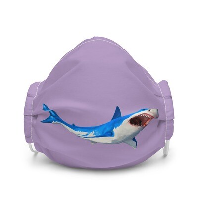Shark Face mask (Purple)