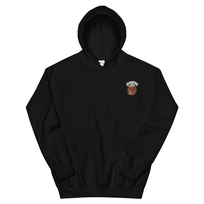 Embroidered Unisex Hoodie (Ball Logo)