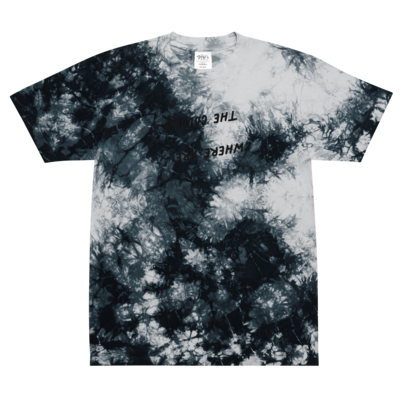 Where are the colors Oversized tie-dye t-shirt
