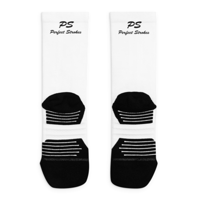 Perfect Strokes Basketball Socks (Black)