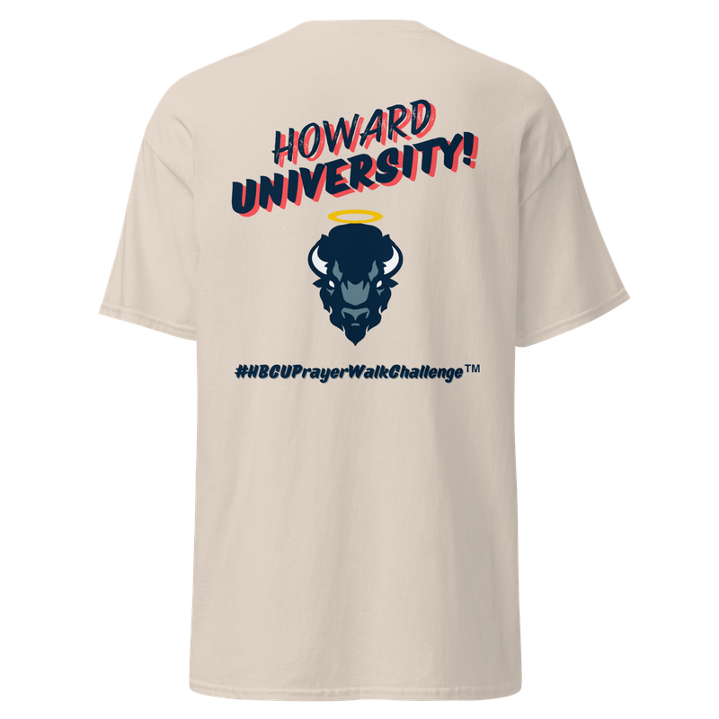 Howard - HBCU Prayer Walk Tee (Tan)