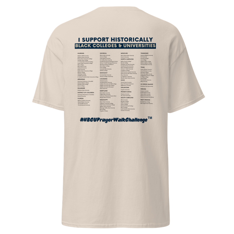 All HBCU’s - Prayer Walk Tee (Tan)