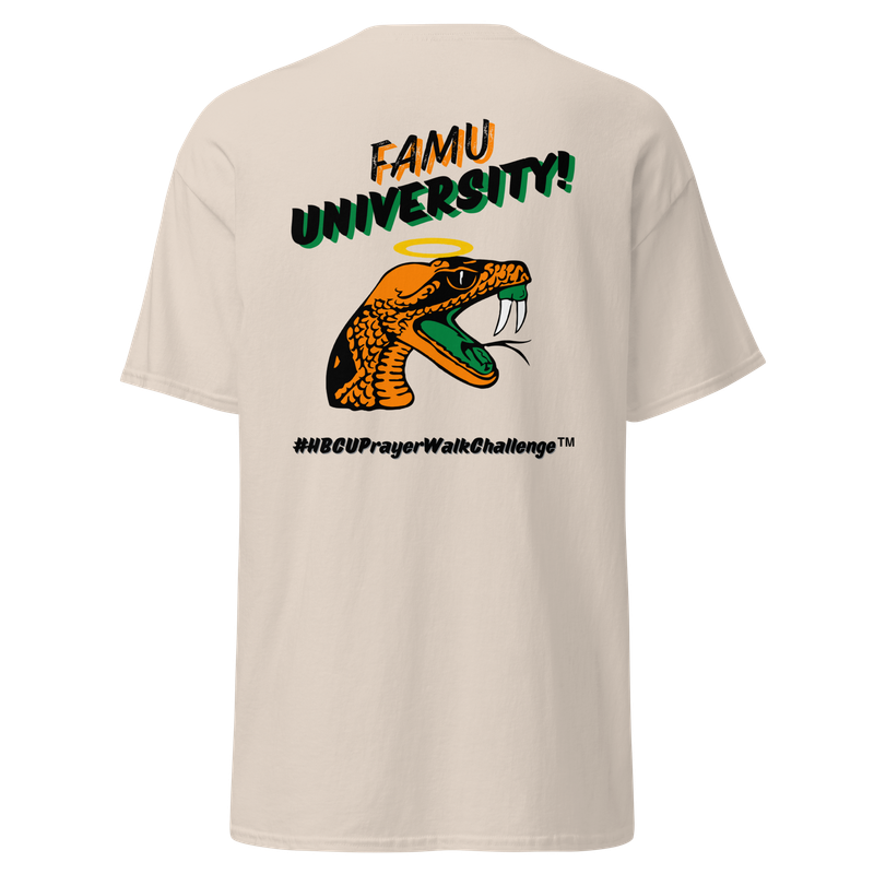 FAMU - HBCU Prayer Walk Tee (Tan)