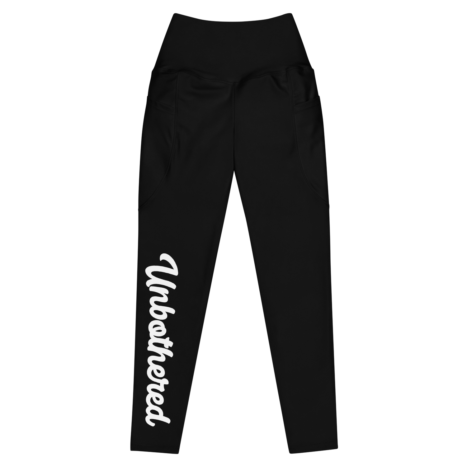 Leggings with pockets - Unbothered (black)