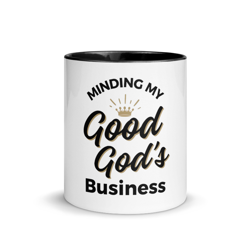 Minding My Mug (Black)
