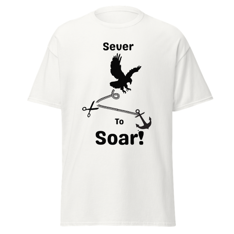 Sever to Soar Unisex T-shirt (black font)