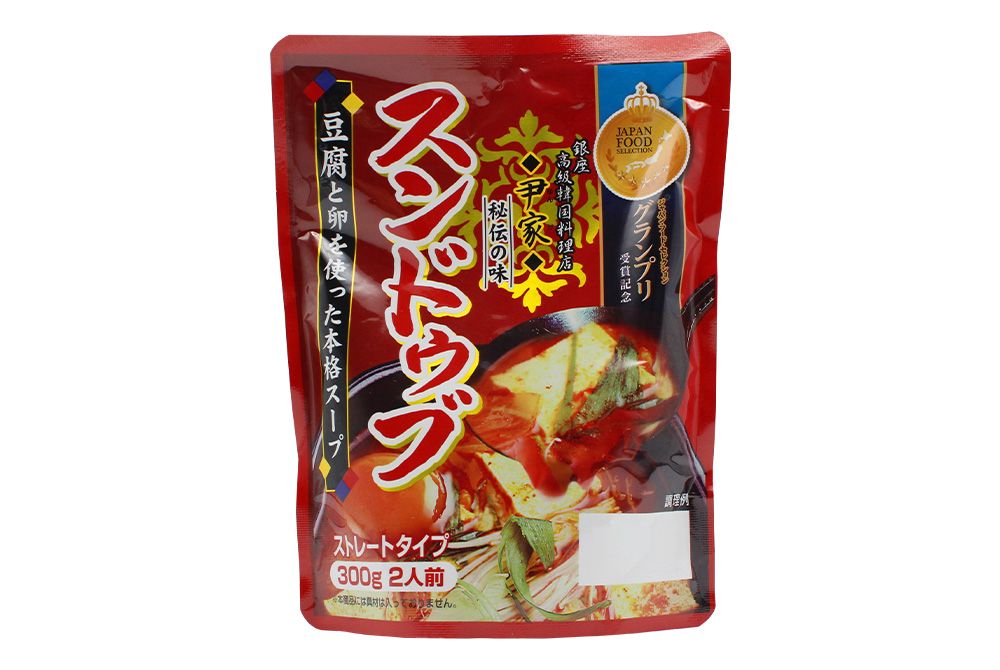 尹家スンドウブ　300g　1‐2人前　12個入り　送料込み