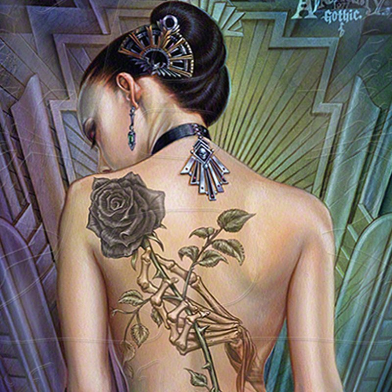 alchemy &quot;rose de folies&quot; cloth