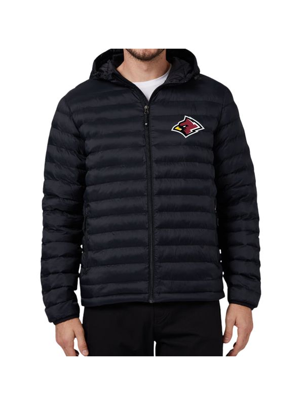 Mens Black Coat with Hood