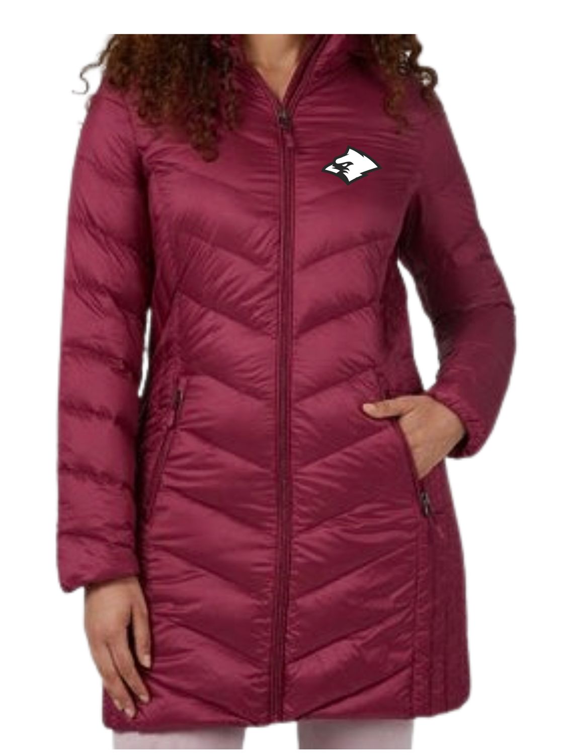 Women’s Cardinal Red ¾ Coat