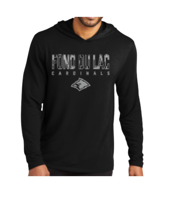 Mens Long Sleeve with hood
