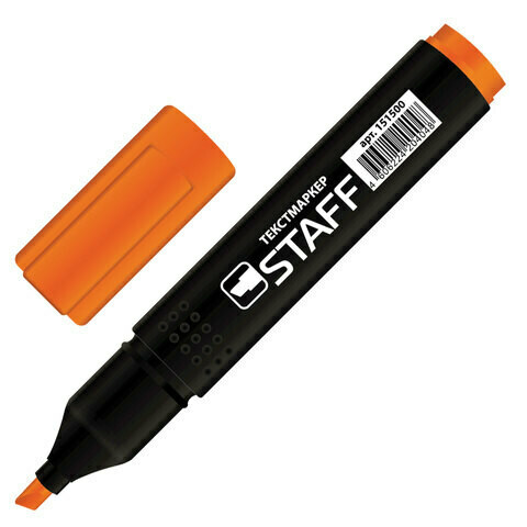 Текстмаркер 1-4 мм STAFF "Stick" 151500 оранжевый