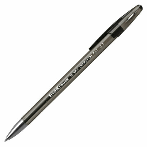 Ручка гелевая 0.7мм PAPER&MATE "300Gel" черная