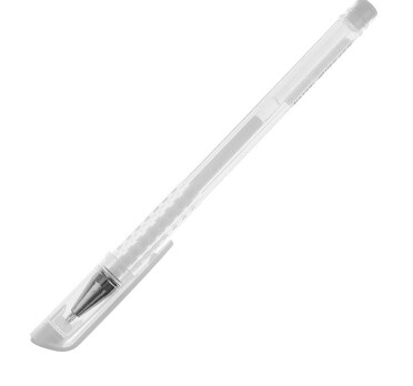 Ручка гелевая 0.8мм MAZARI "Irbis" M-5551-80 белая