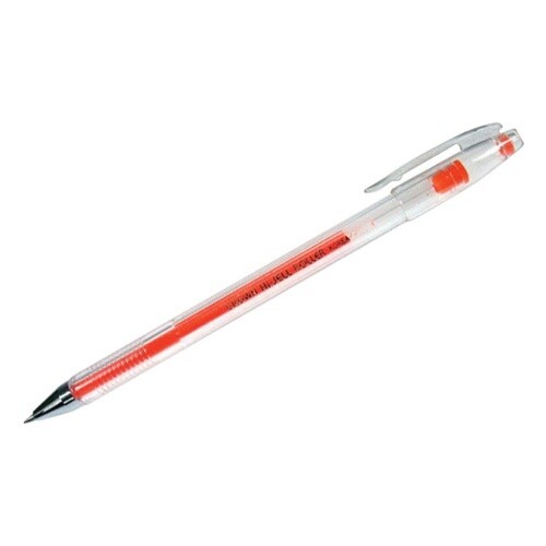 Ручка гелевая Crown оранжевый