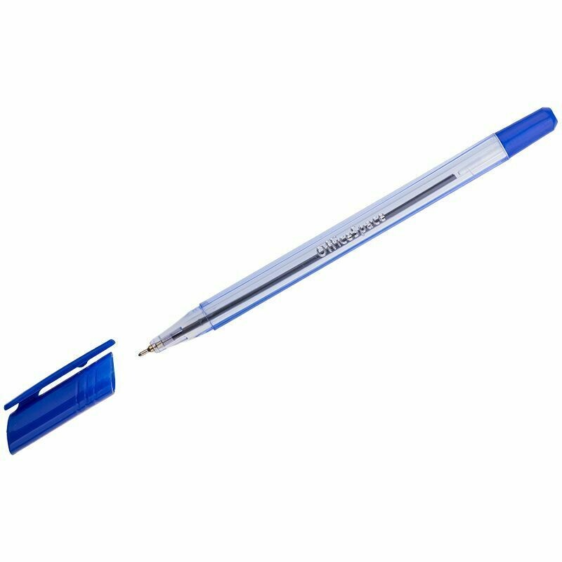 Ручка масляная 0.7мм OfficeSpace синяя