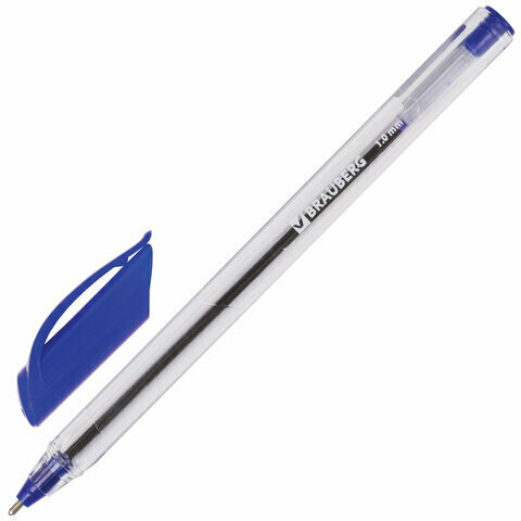 Ручка масляная 1мм BRAUBERG "Extra Glide" 141700 синяя