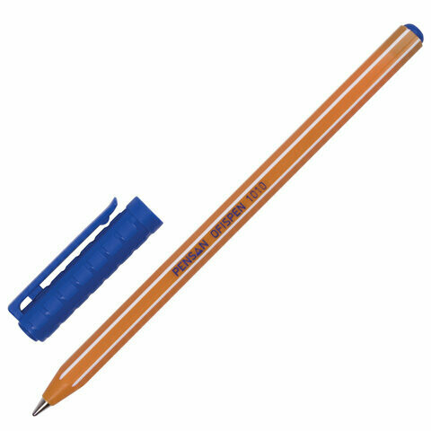 Ручка масляная 1мм PENSAN "Officepen" 143231 синяя