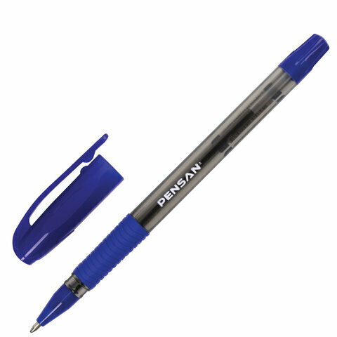 Ручка масляная 1мм PENSAN "Sign-Up" с грипом 143232 синяя
