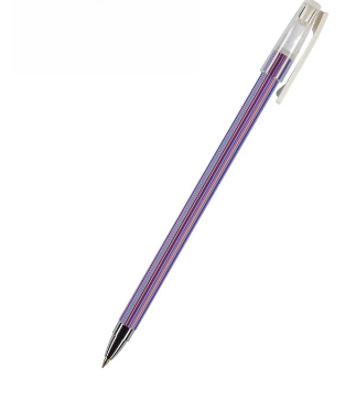 Ручка шариковая 0.5мм BRUNO VISCONTI "HappyWrite. Полоски" HappyWrite