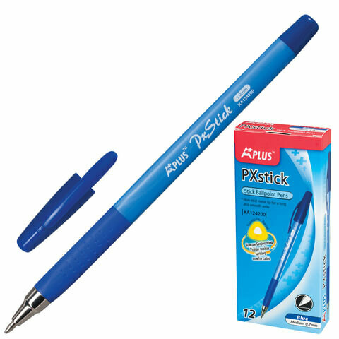Ручка шариковая 0.7мм BEIFA "A Plus" KA124200CS-BL 141740 синяя