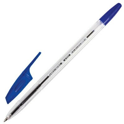 Ручка шариковая 1мм BRAUBERG "Line" 141097 синяя