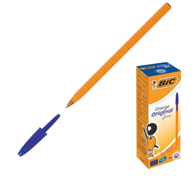 Ручка шариковая 0.8мм BIC "Orange Original" 8099221 синяя
