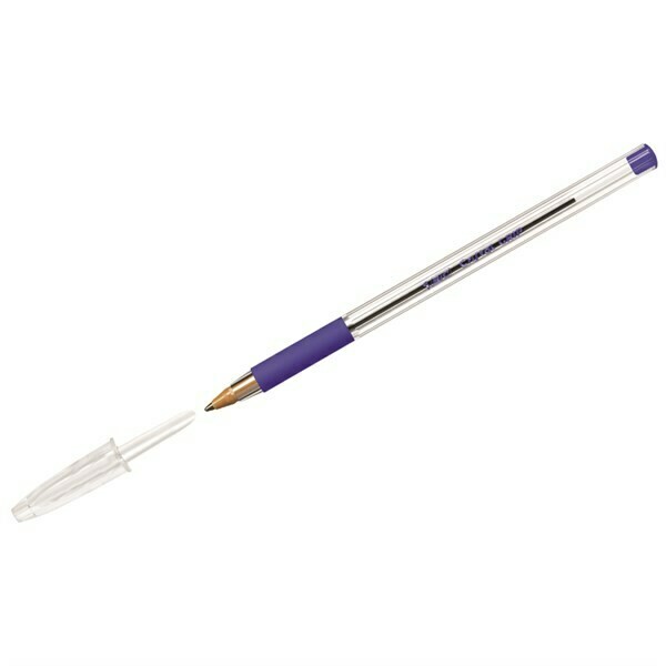 Ручка шариковая 1мм BIC "Cristal Grip" 889985 синяя