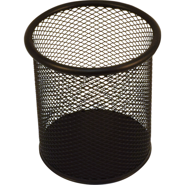 Подставка-стакан металлический EGOIST 332CC-6-14 круг чёрный, серый