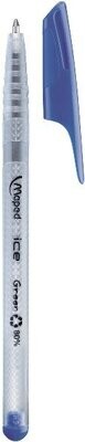 Ручка масляная 1мм MAPED "Ice" 224430 синяя