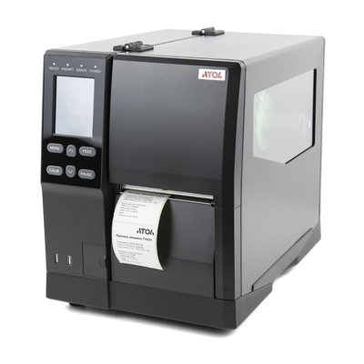 Принтер этикеток АТОЛ TT631, термотрансфертная печать, 203 dpi, USB, RS-232, Ethernet, ширина печати 104 мм, скорость печати 355 мм/с.