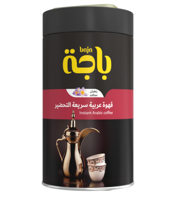 قهوة عربية بالزعفران علب