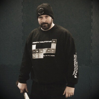 Periodic table of pain sweatshirt