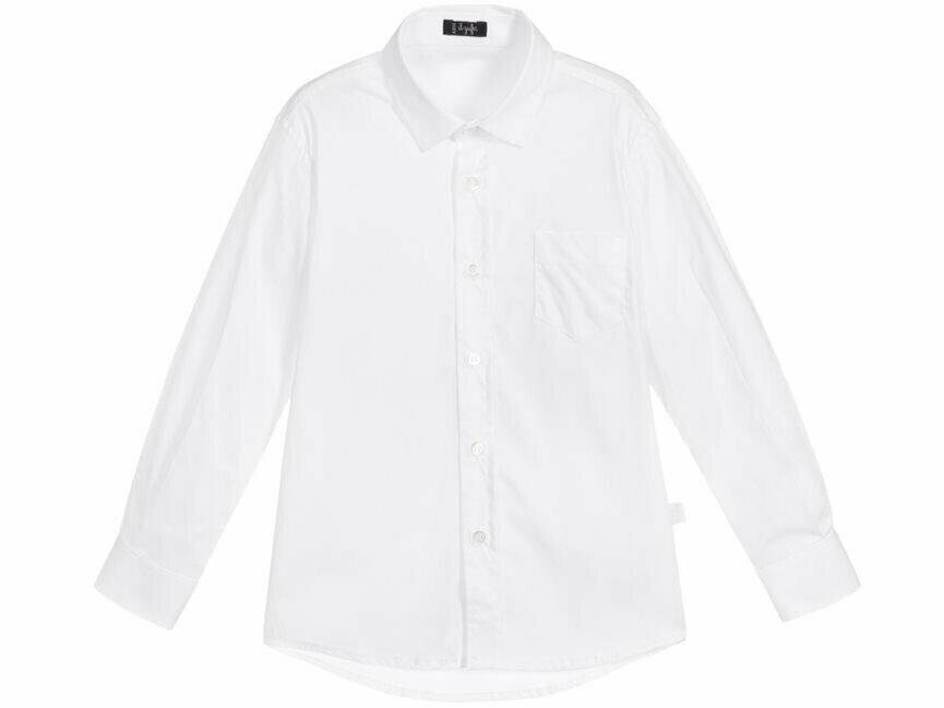 Il Gufo - Camicia bianca cotone con taschino, size: 2 anni