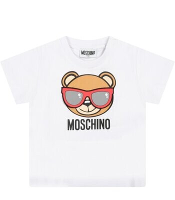 Moschino - T-shirt Teddy occhiali