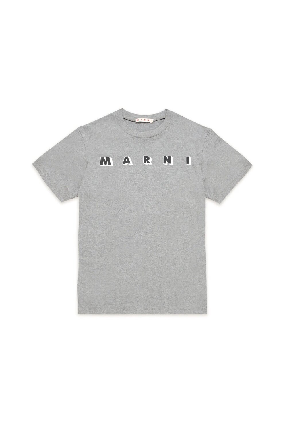 Marni - T-shirt grigia logo, Size: 10 anni