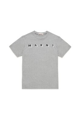 Marni - T-shirt grigia logo
