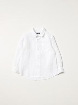 Il Gufo - Camicia lino bianca