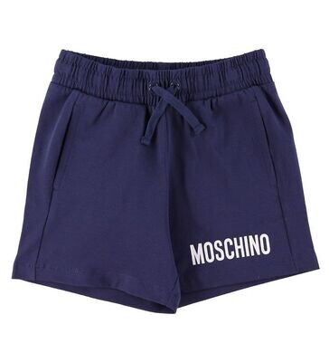 Moschino - Shorts felpa blu