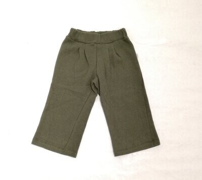 Magil-pantalone verde caldo cotone