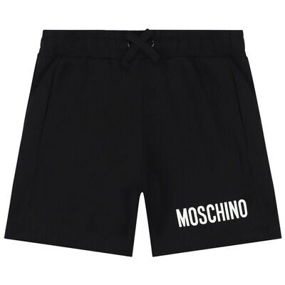 Moschino-bermuda jersey nero