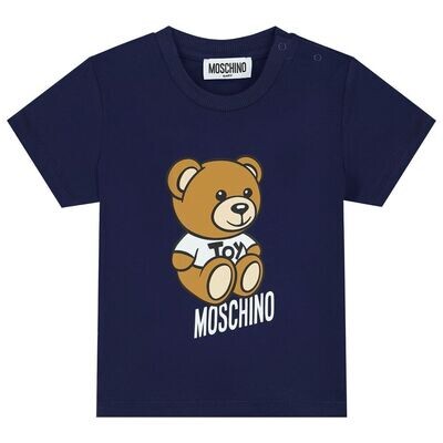 Moschino - T-shirt blu Teddy