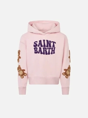 MC2 Saint Barth-felpa rosa orsi