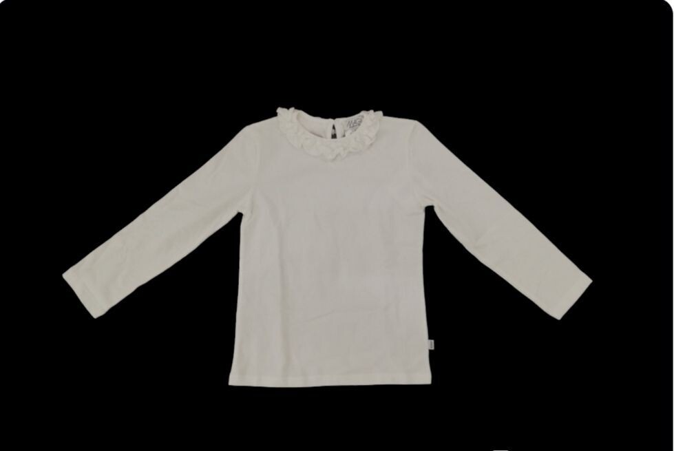 Magil-t-shirt panna con rouche, size: 4 anni