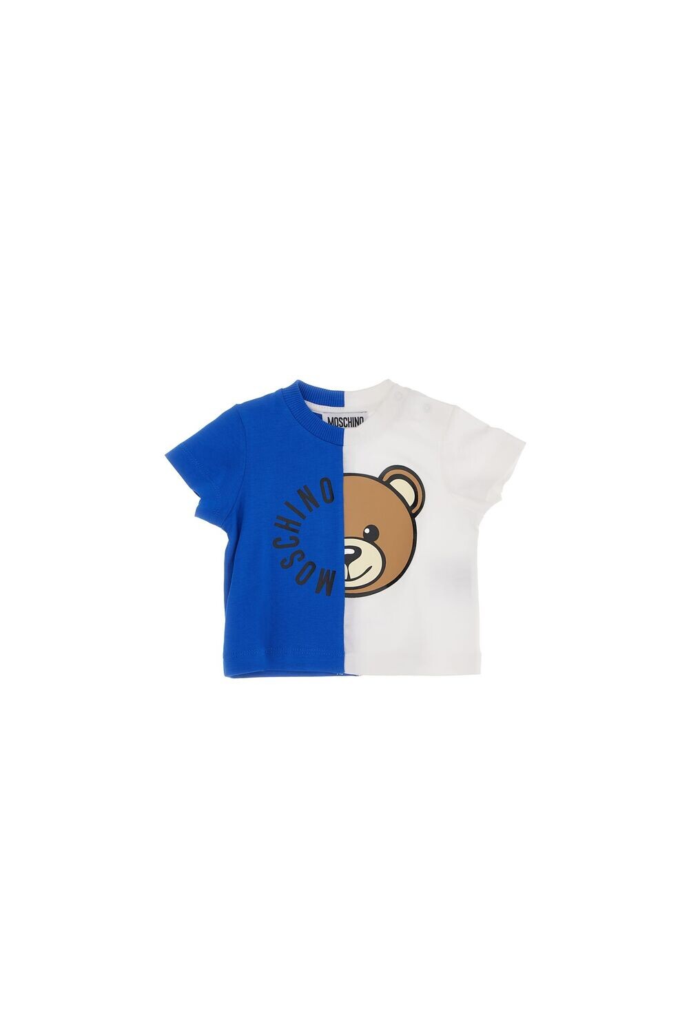Moschino - T-shirt Teddy doppio colore, Size: 3 mesi
