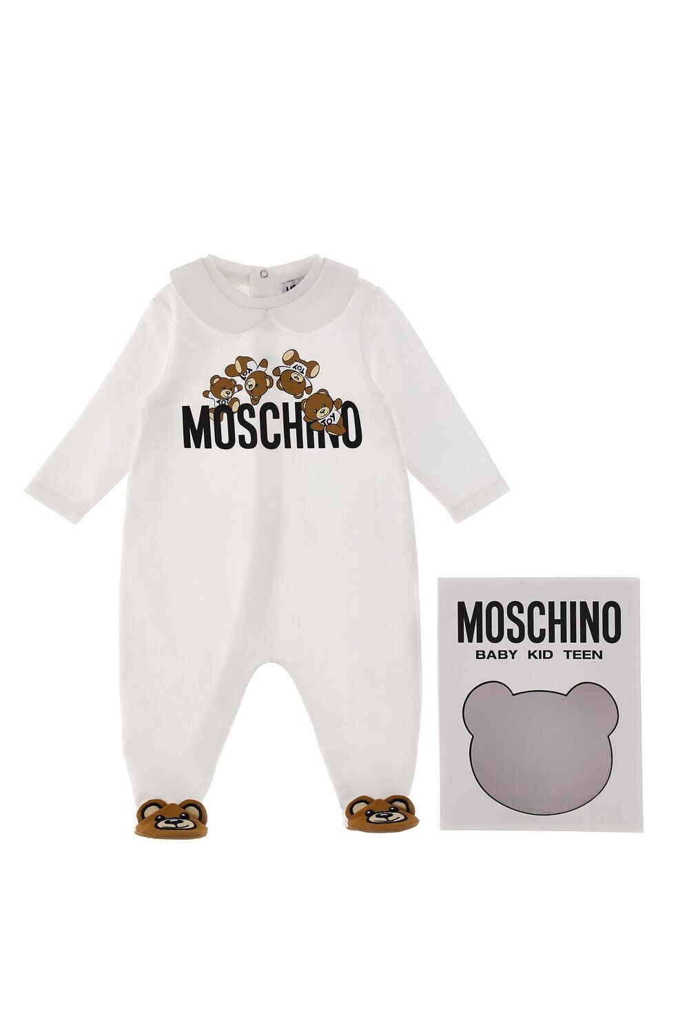 Moschino - Tutina con piedini Teddy, Size: 1 mese
