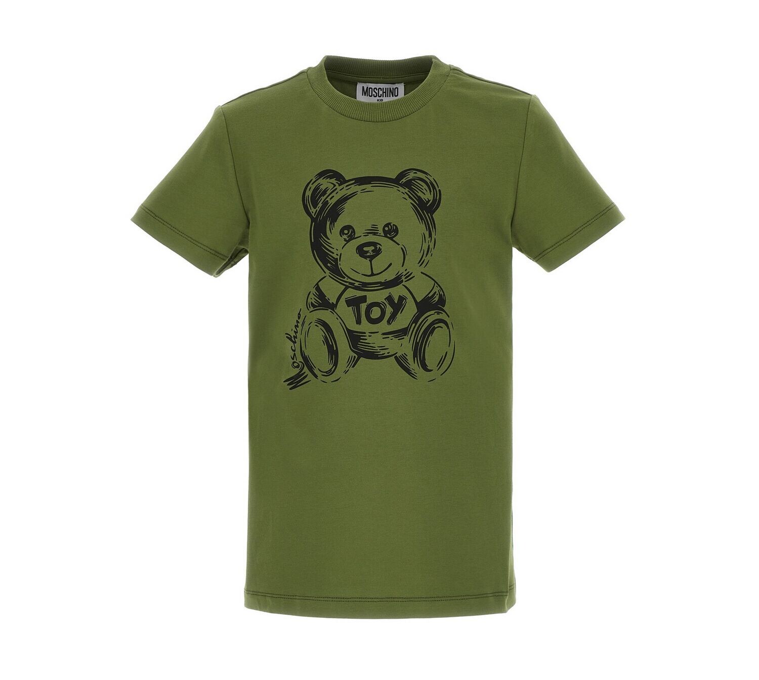 Moschino - T-shirt verde Teddy, Size: 4 anni