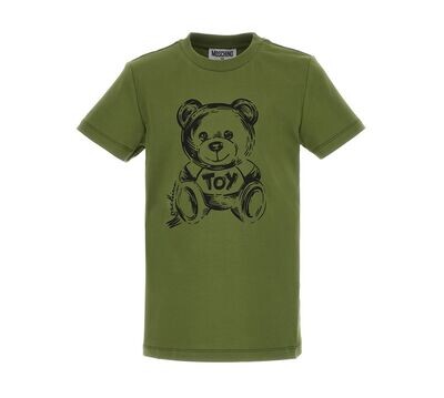 Moschino - T-shirt verde Teddy