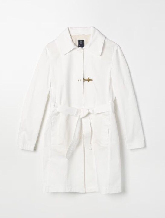 Fay - Trench bianco, Size: 14 anni