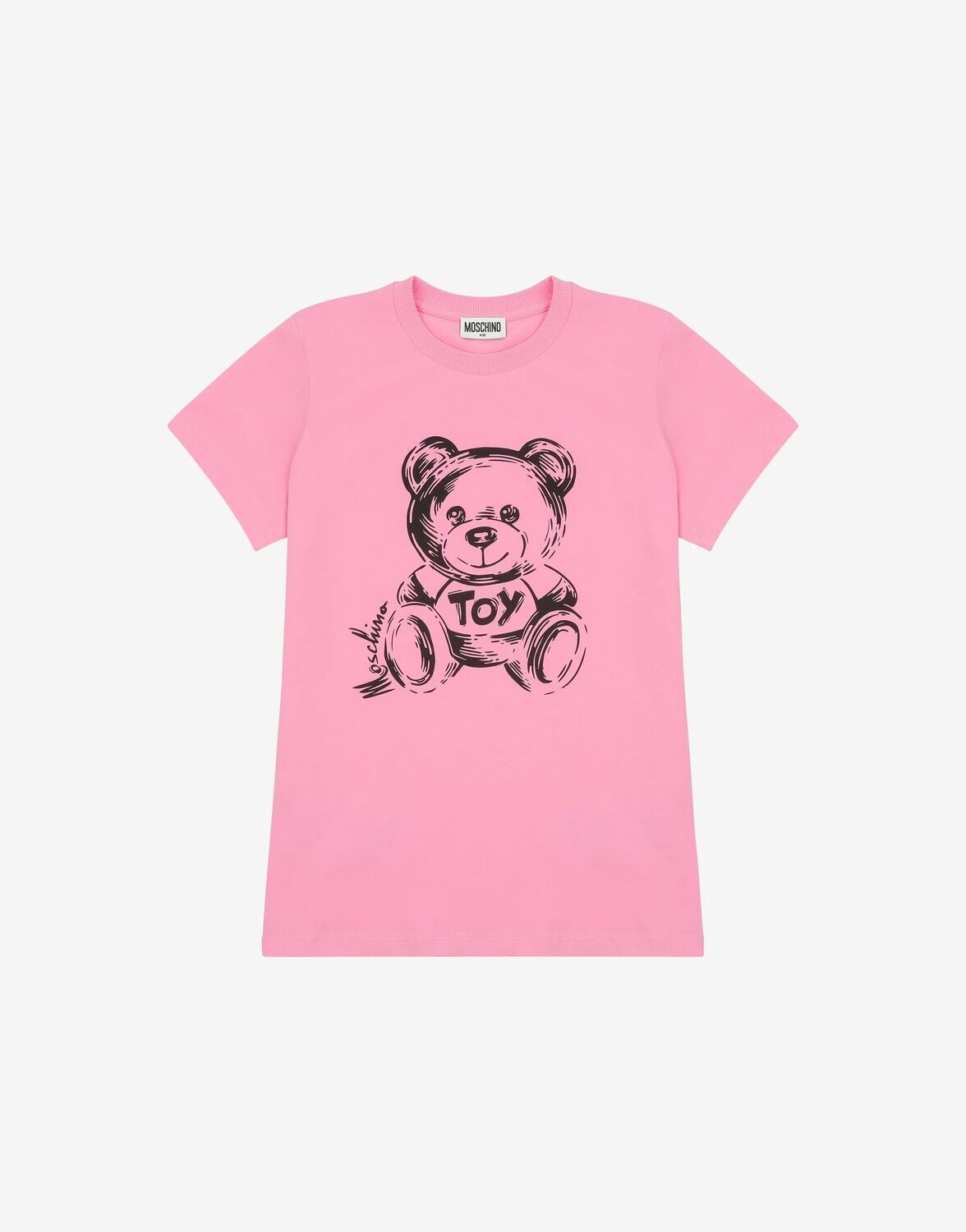 Moschino - T-shirt rosa Teddy, Size: 4 anni